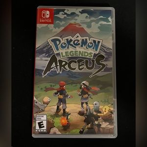 Pokémon Legends Arceus Nintendo Switch game & case